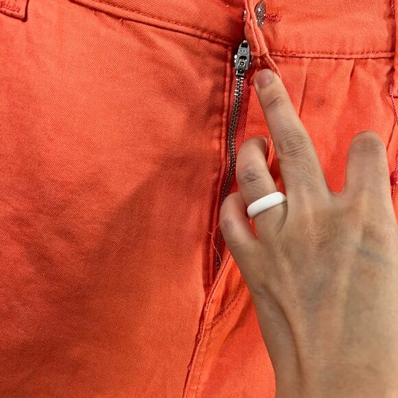 Laurie Felt Regular Daisy Floral Embroidered Ankle_Jeans Light Coral Plus 24 - Picture 13 of 14